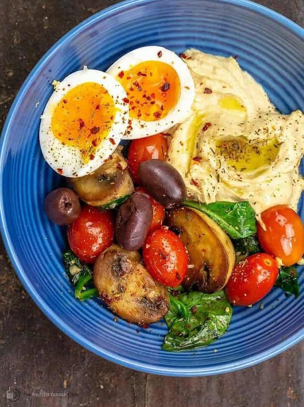 Mediterranean Savory Breakfast Bowls