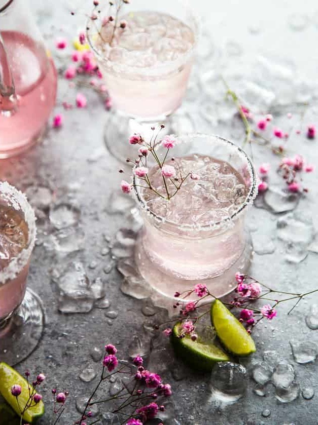 Pink Champagne Margaritas