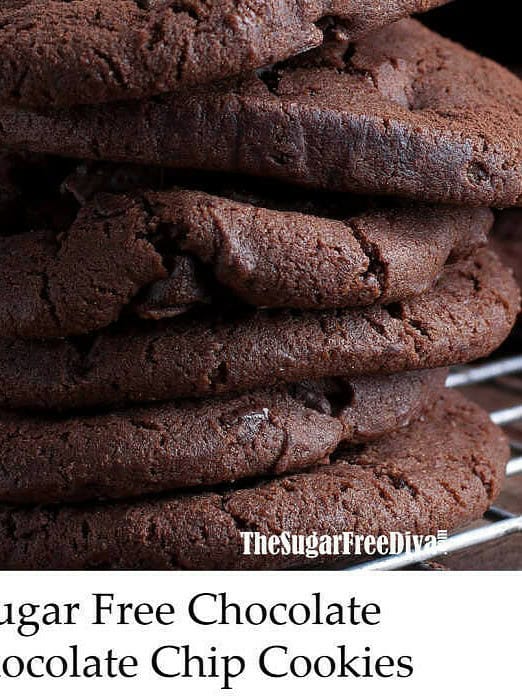 Sugar Free Chocolate Chocolate Chip Cookies