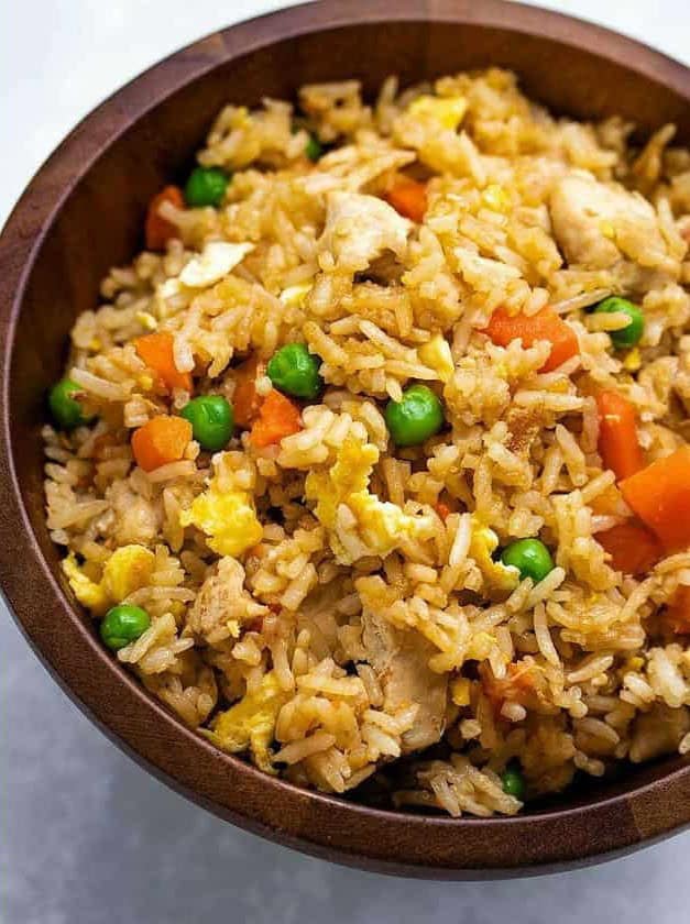 Instant Pot Chicken Fried Rice