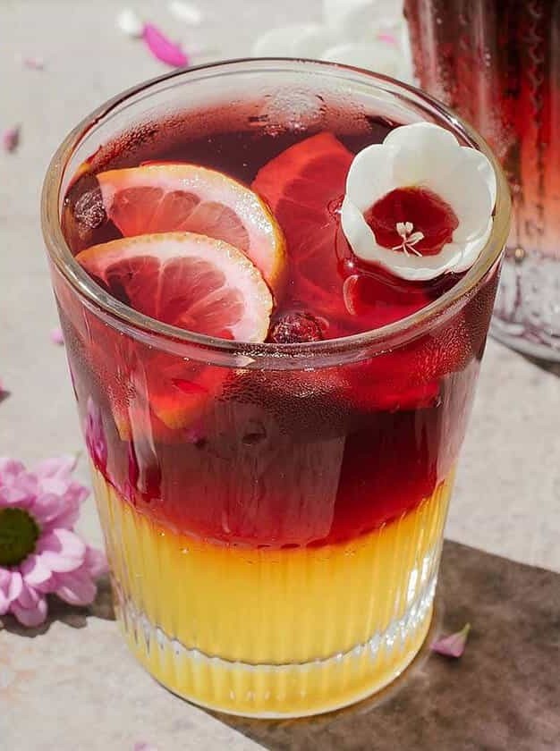 Red Wine Spritzer