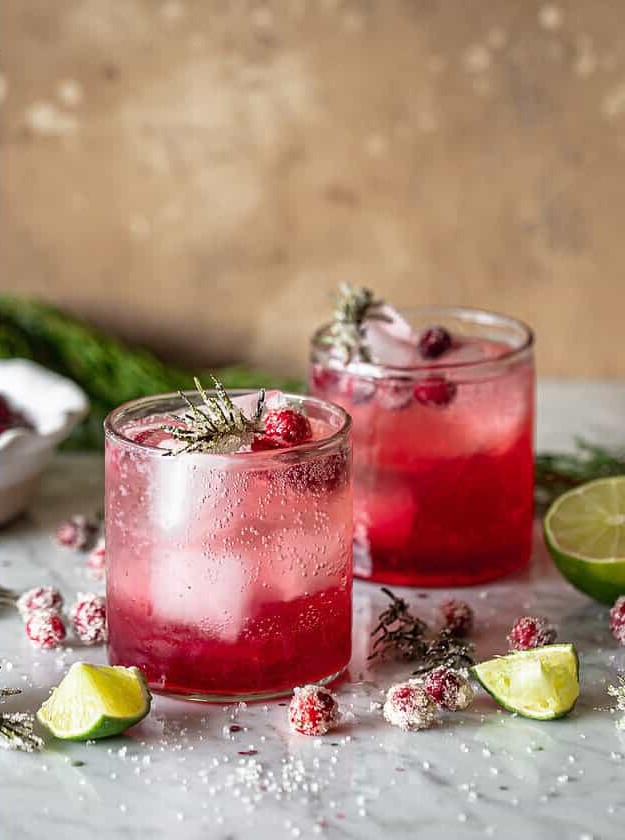 Cranberry Smash Cocktail