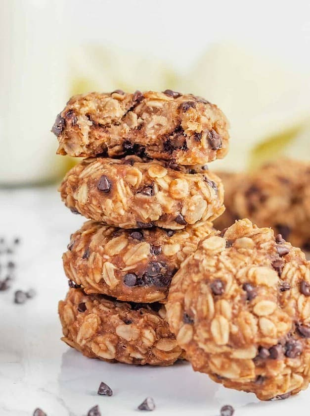 Sugar Free Oatmeal Cookies with Peanut Butter