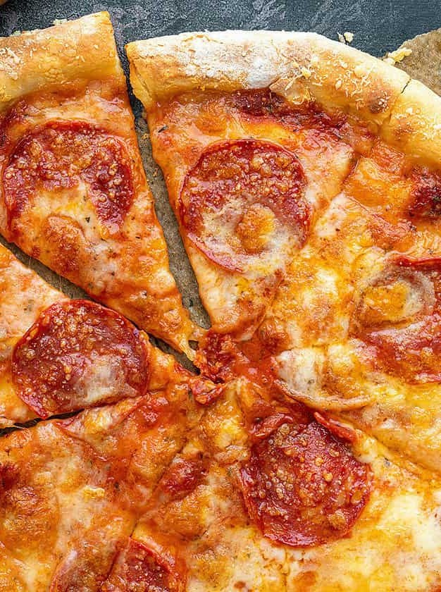 Gluten-free Stuffed Crust Pizza