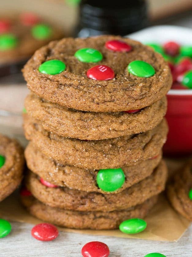 Christmas Molasses Cookies