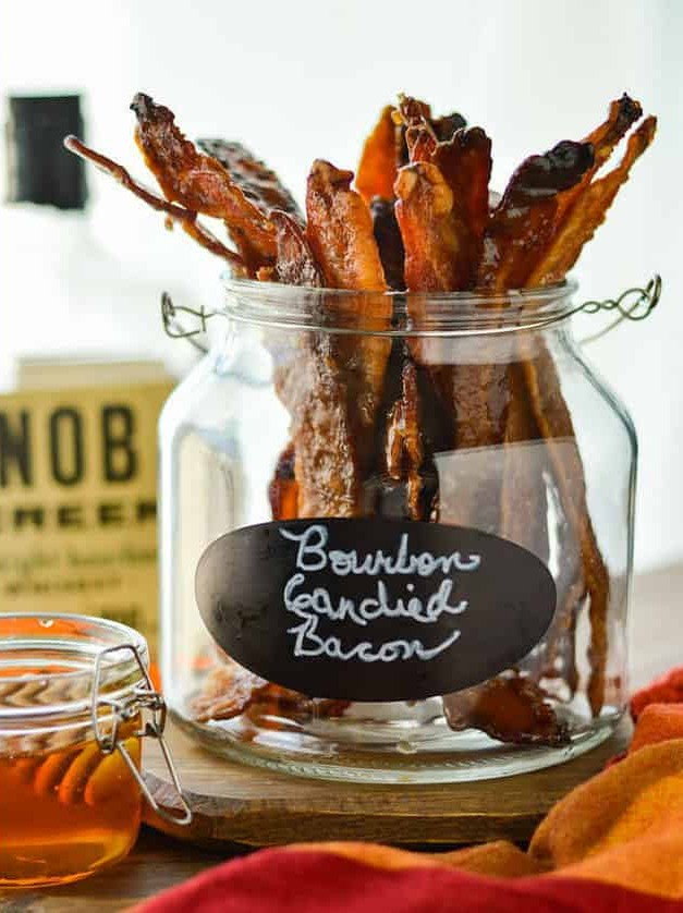 Bourbon Candied Bacon