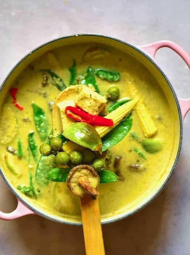 Creamy Vegan Thai Green Curry