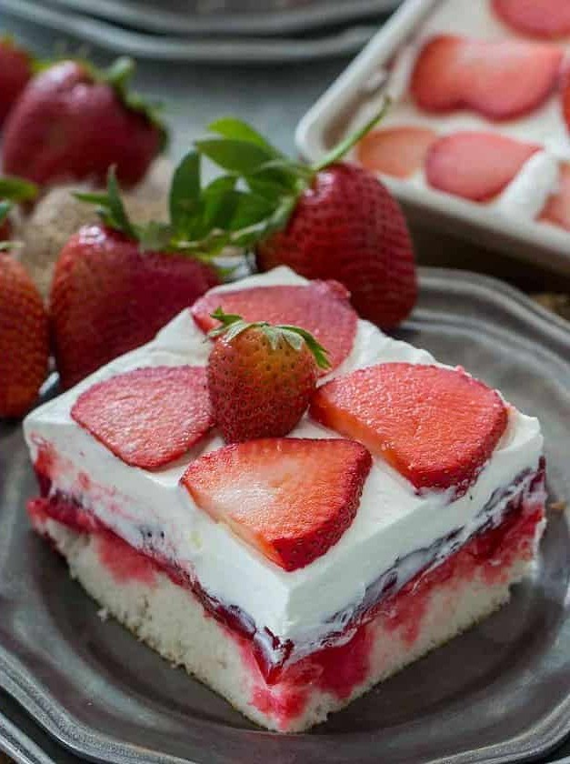 Strawberry Poke Cake