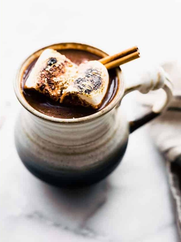 Mexican Spiked Hot Chocolate Cocktail