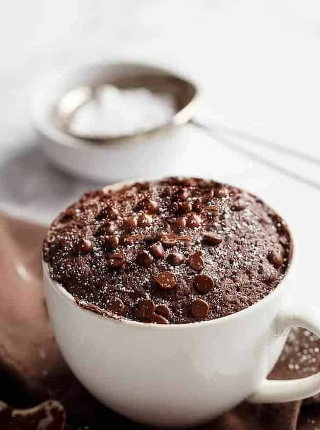 Low Fat Chocolate Mug Cake