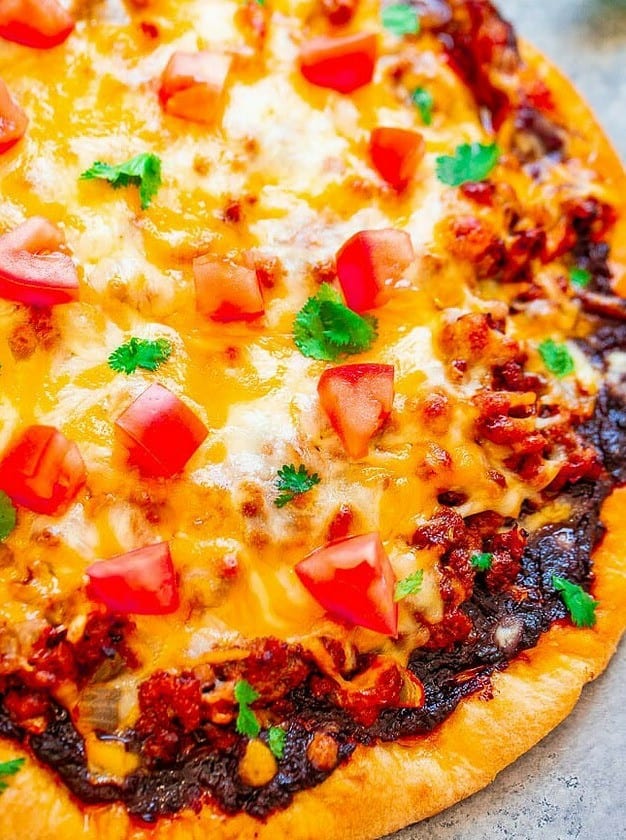 Mexican Taco Pizza