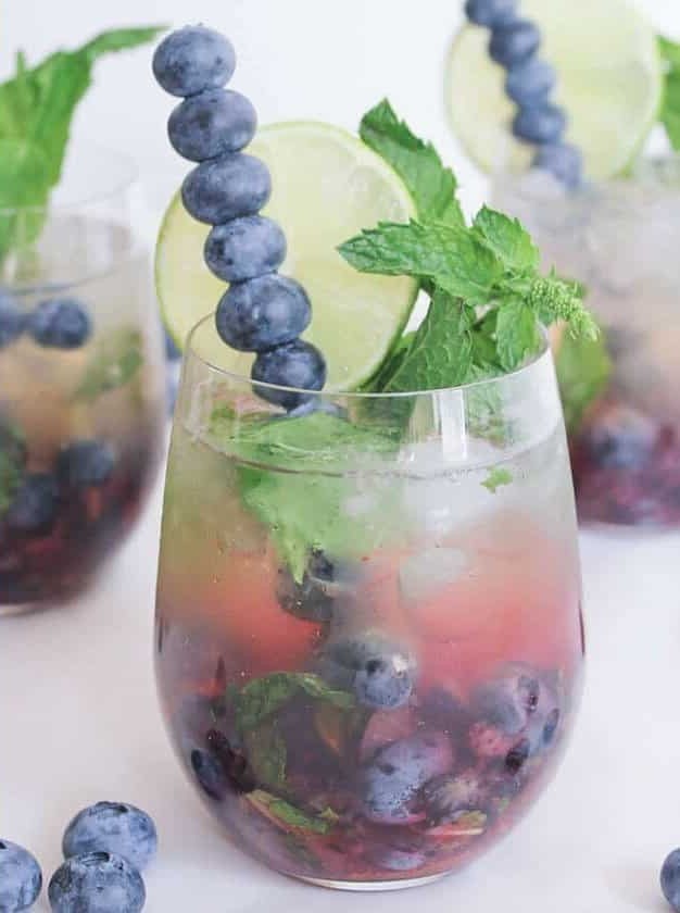 Blueberry Mojito Royale