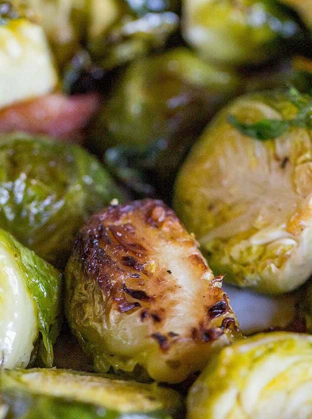 Traeger Grilled Brussels Sprouts