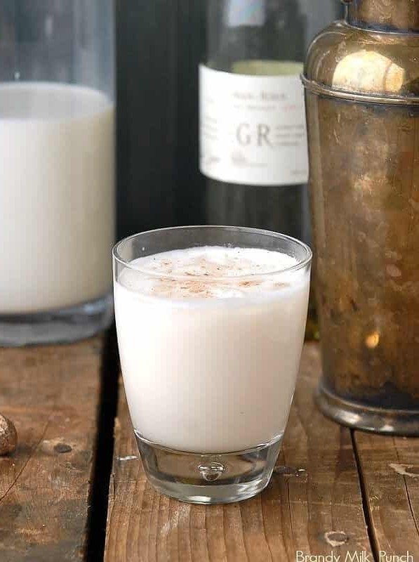 Classic New Orleans Brandy Milk Punch