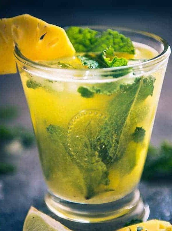 Virgin Pineapple Mojito