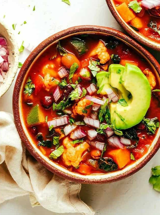 Extra Veggie Vegetarian Chili