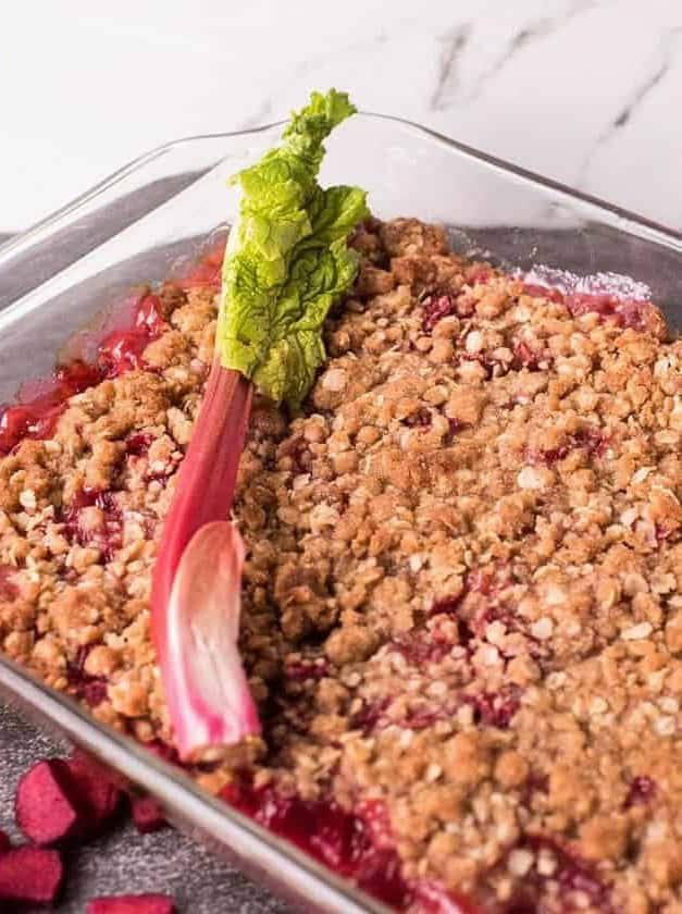 Rhubarb Crisp