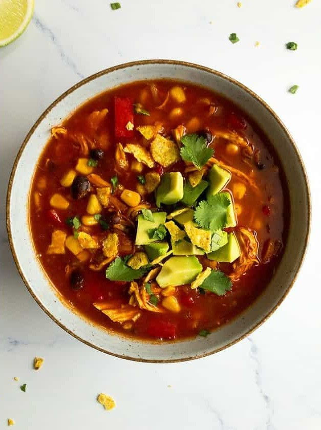 Spicy Mexican Chicken Soup