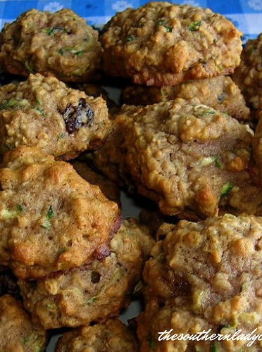 Zucchini Oatmeal Cookies