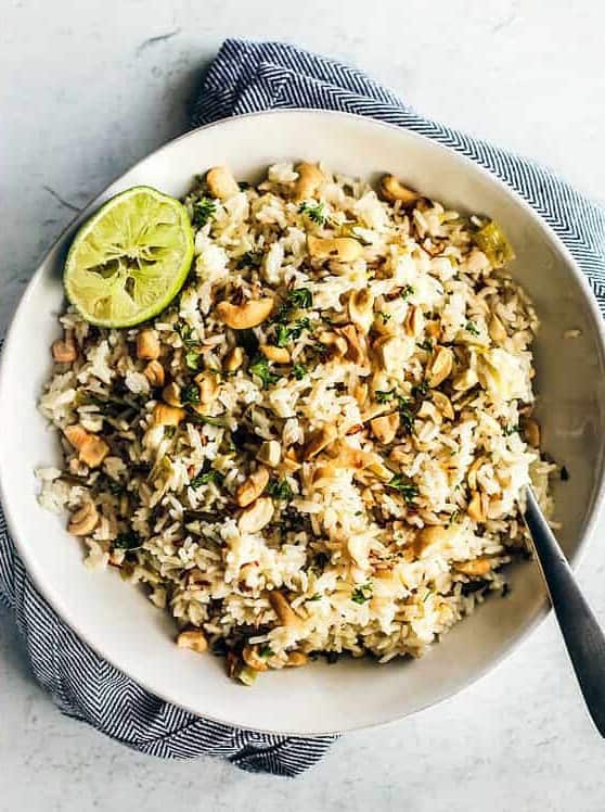 Easy Coconut Ginger Instant Pot Rice