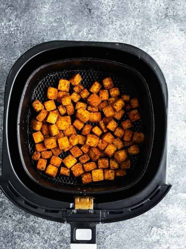 Crispy Seasoned Air Fryer Tofu