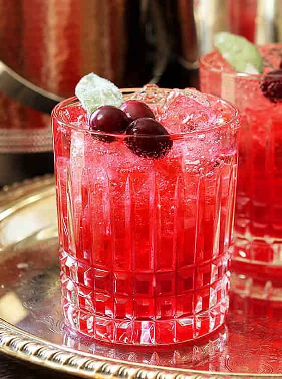 Cranberry Sage Cocktail