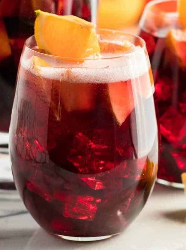 Sparkling Red Wine Sangria