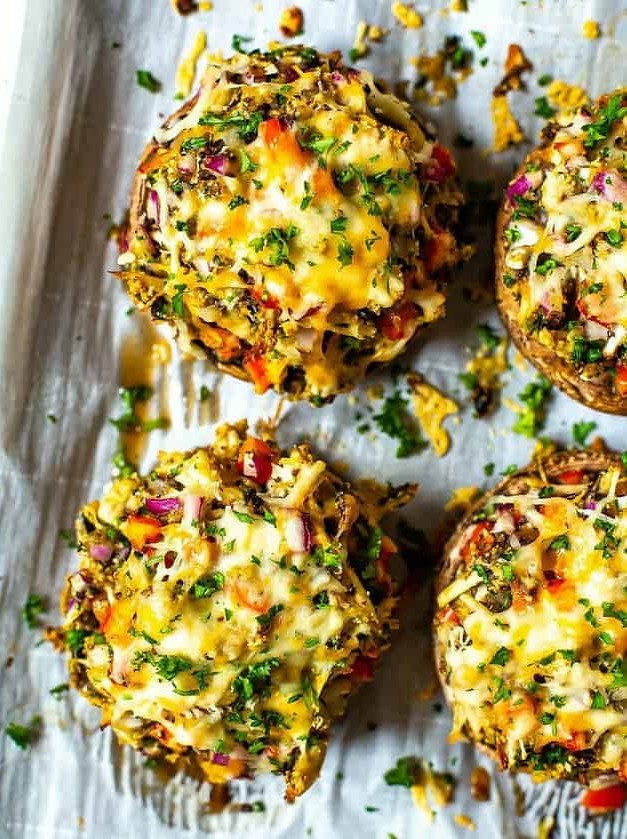 Stuffed Portobello Mushrooms