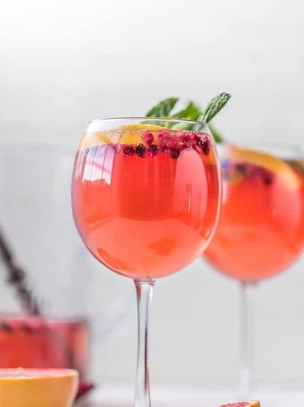 Pink Champagne Sangria