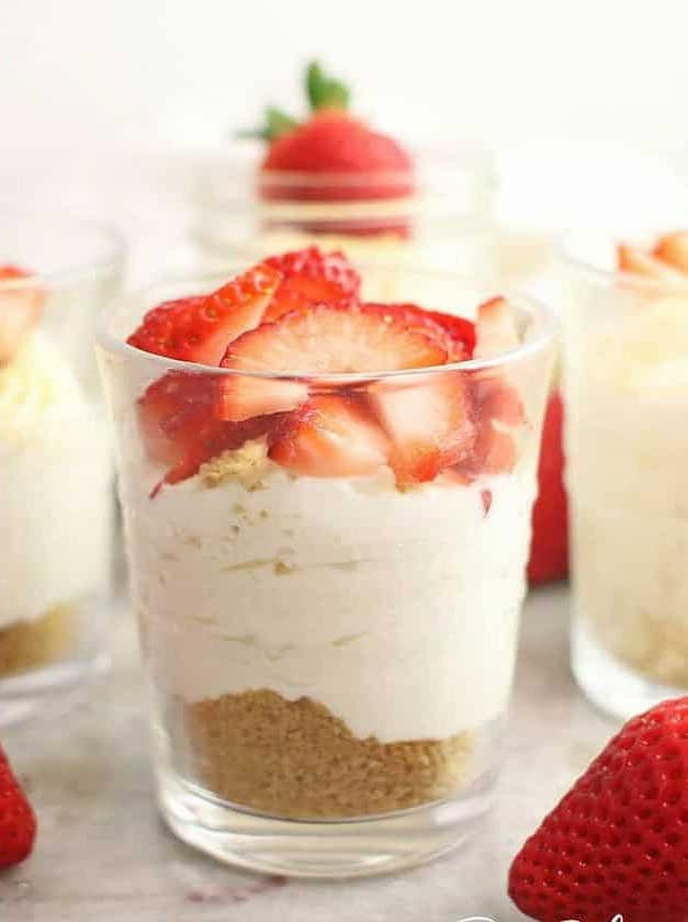 No-Bake Cheesecake Cups