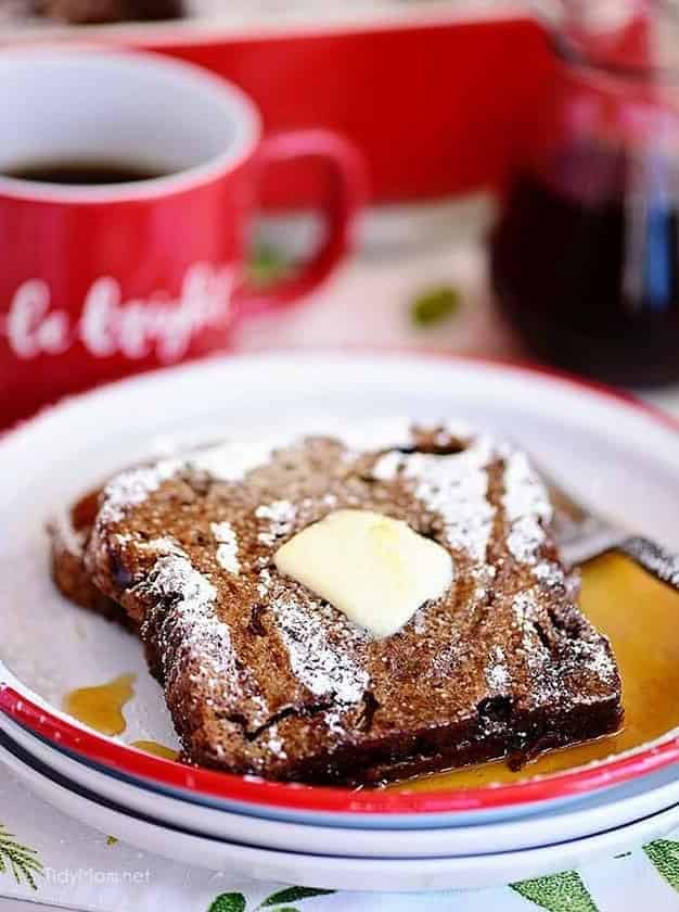 Gingerbread French Toast Bake