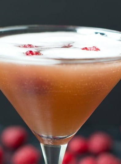 Sparkling French Martini