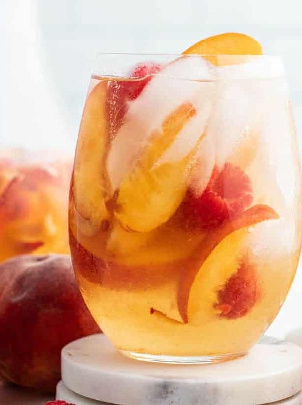 Raspberry Peach Moscato Punch