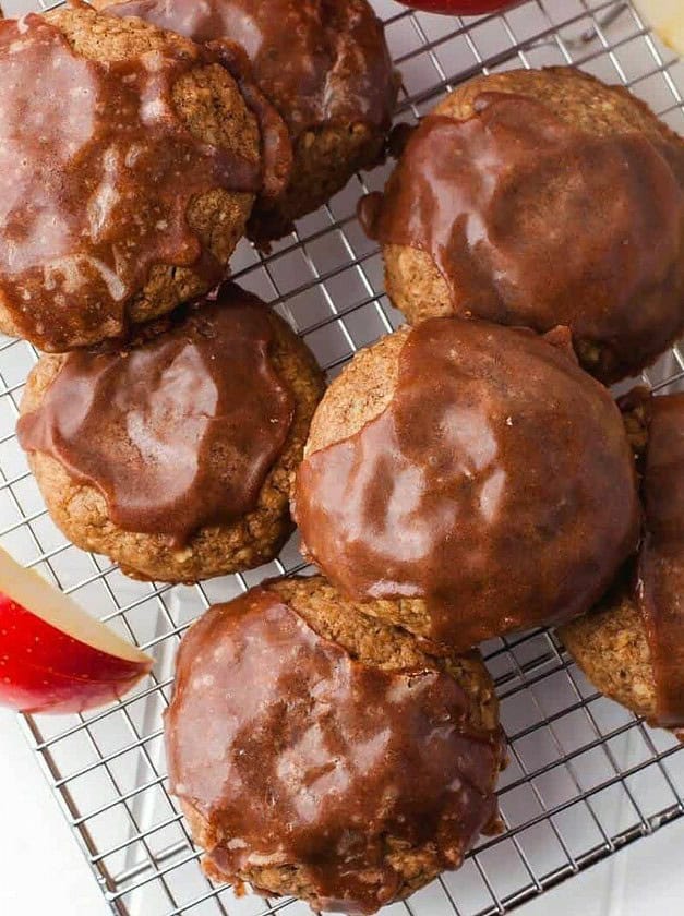 Sugar Free Cinnamon Apple Cookies