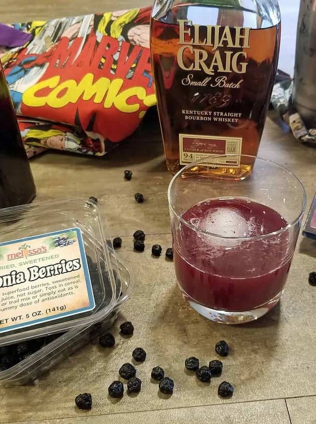 Aronia Berry Bourbon Sour