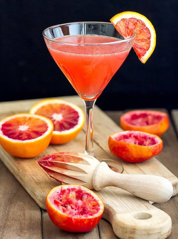 Blood Orange Martini