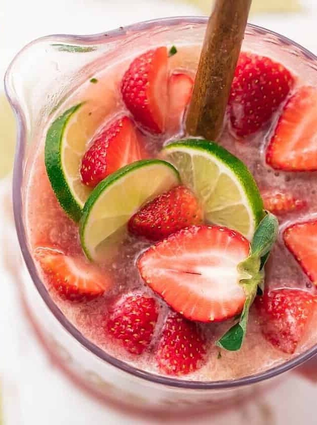 Strawberry Margarita Punch