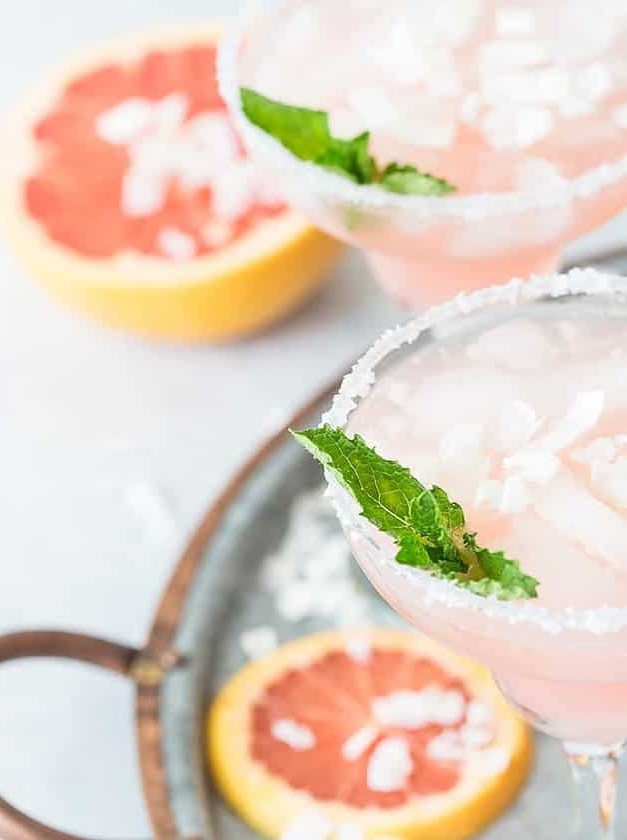 Coconut Grapefruit Margaritas