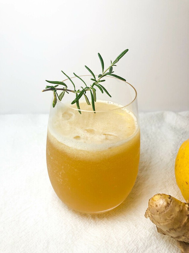 Ginger Pear Bourbon Cocktail