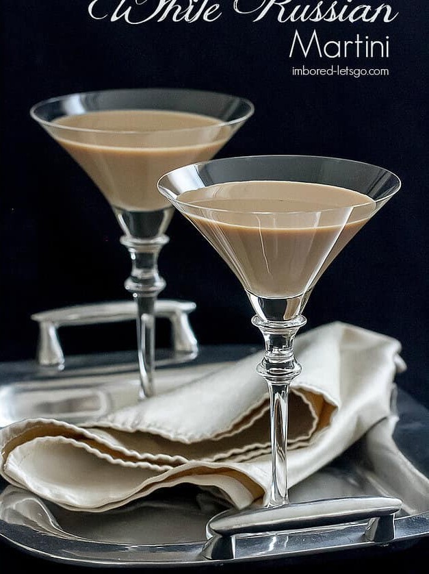 White Russian Martini