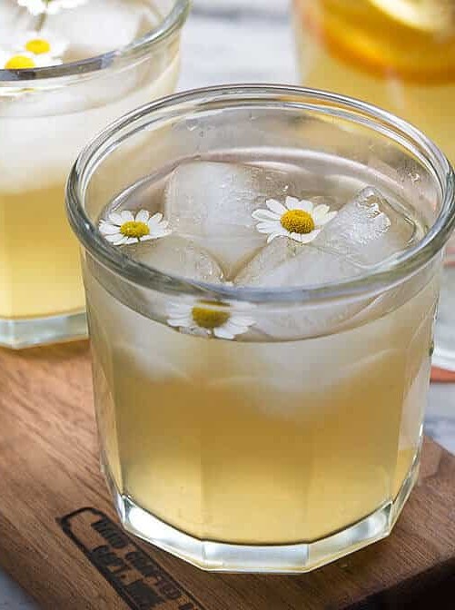 Chamomile Honey and Whiskey Cocktail