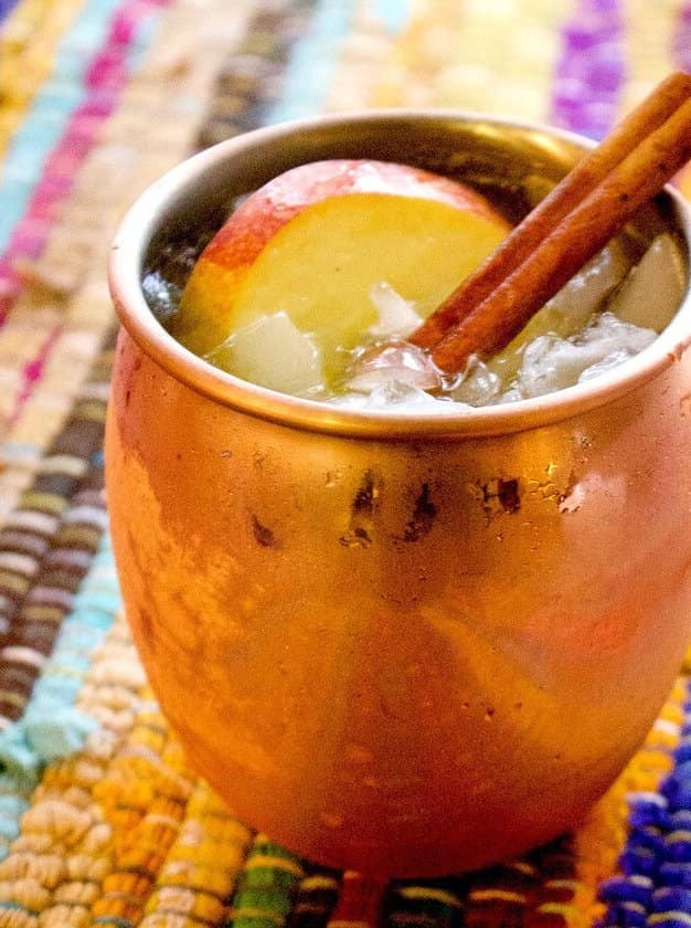 Caramel Apple Cider Moscow Mule