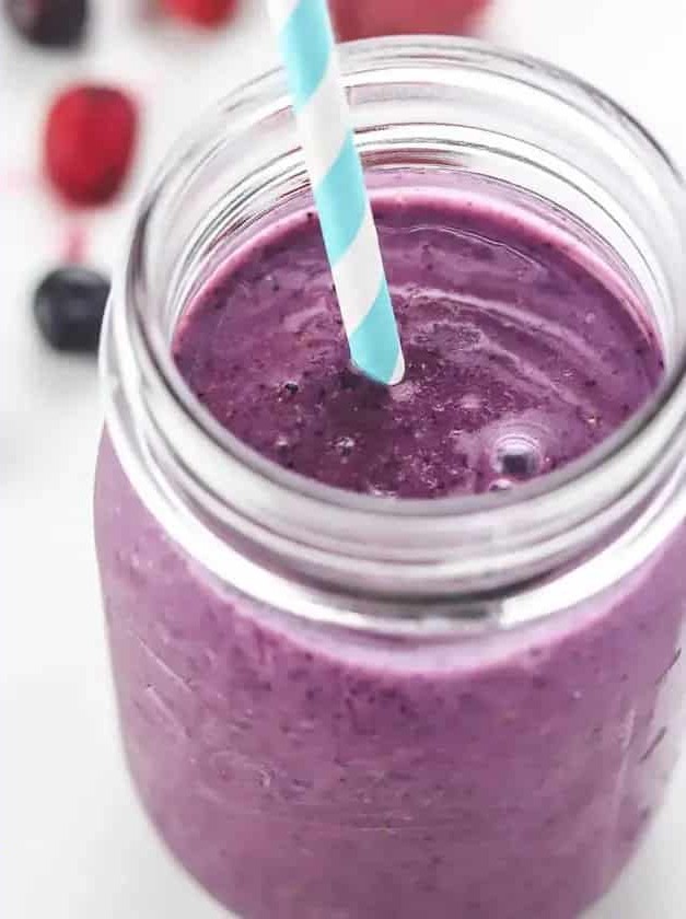 Low-Calorie Berry Smoothie