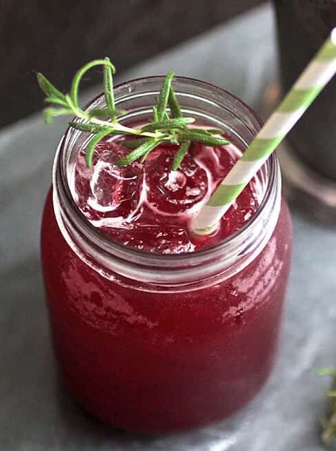 Blackberry Whiskey Lemonade