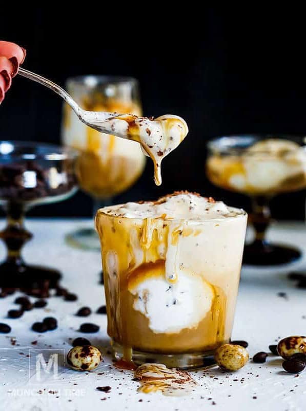 Italian Dessert Coffee Ice Cream Affogato