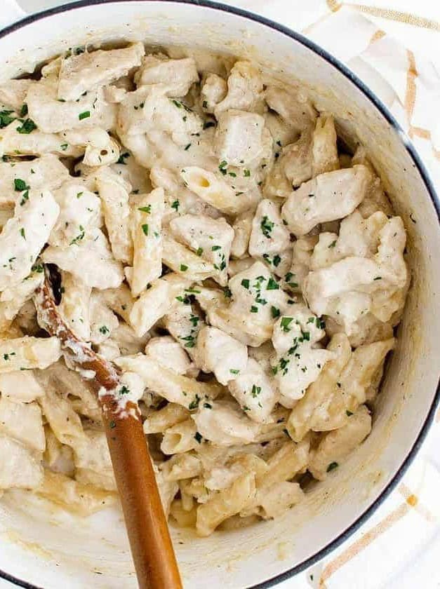 One Pot Chicken Alfredo