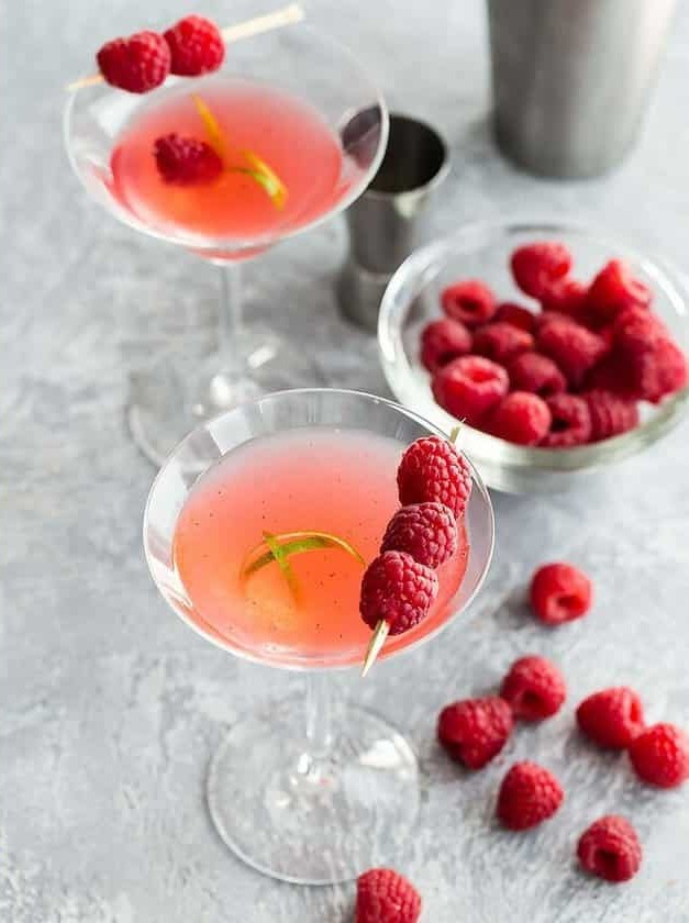 Raspberry Martini