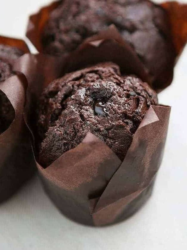 Chocolate Zucchini Cupcakes