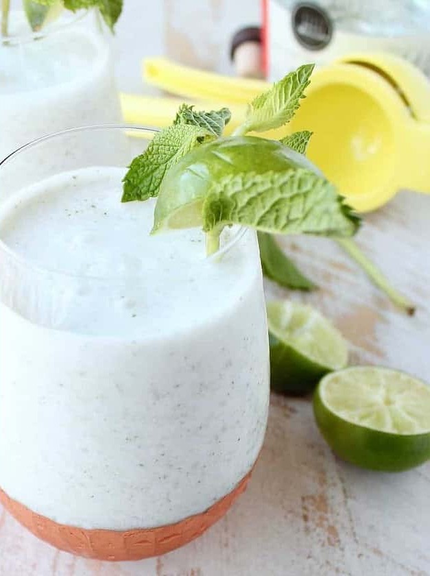 Frozen Coconut Mojito