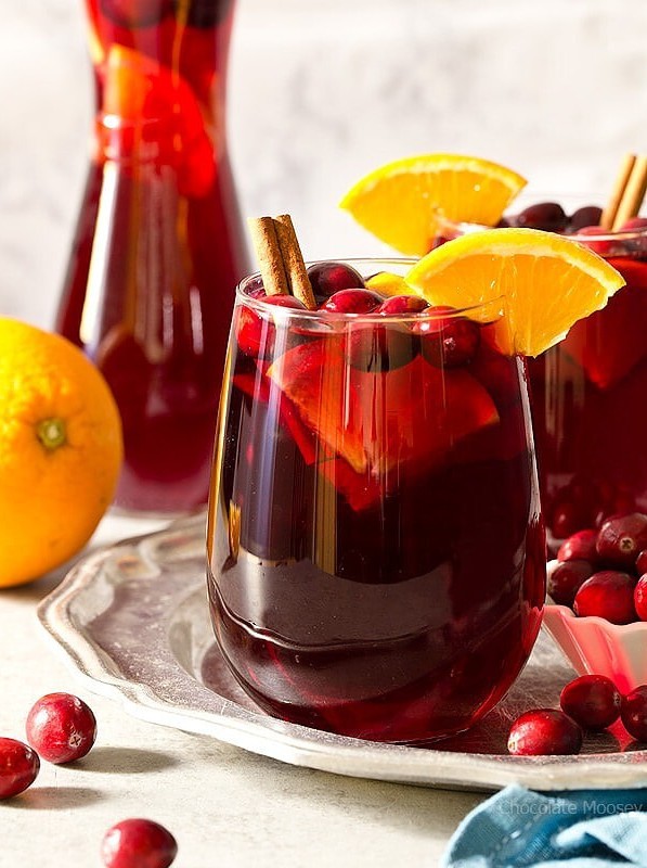 Cranberry Orange Sangria